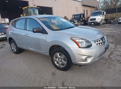 2014 NISSAN ROGUE SELECT S Silver  Gasoline JN8AS5MV1EW700605 photo #1