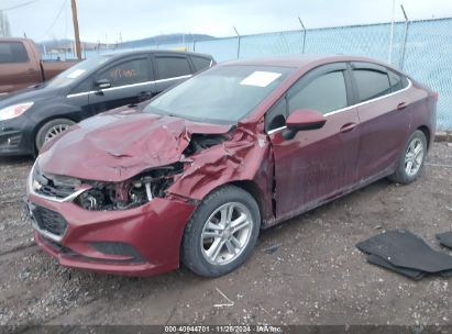 2016 CHEVROLET CRUZE LT AUTO Burgundy  Gasoline 1G1BE5SM3G7297136 photo #3