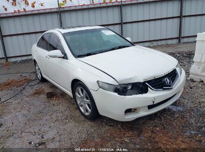 2005 ACURA TSX White  Gasoline JH4CL96825C000401 photo #1