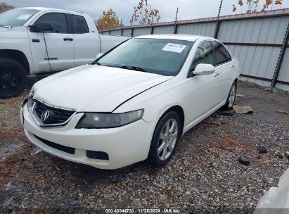 2005 ACURA TSX White  Gasoline JH4CL96825C000401 photo #3