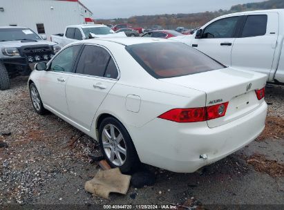 2005 ACURA TSX White  Gasoline JH4CL96825C000401 photo #4