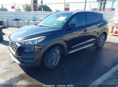 2019 HYUNDAI TUCSON SEL Black  Gasoline KM8J33ALXKU902085 photo #3