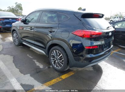 2019 HYUNDAI TUCSON SEL Black  Gasoline KM8J33ALXKU902085 photo #4