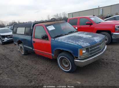 1988 CHEVROLET GMT-400 C1500 Blue  Gasoline 1GCDC14ZXJE192653 photo #1