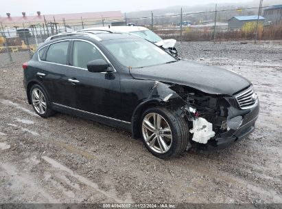 2013 INFINITI EX37 JOURNEY Black  Gasoline JN1BJ0HR4DM481932 photo #1