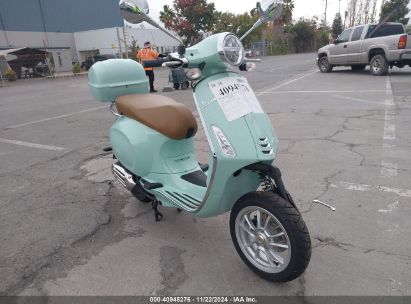 2023 VESPA PRIMAVERA/SPRINT 150 Teal  Gasoline ZAPM818G3P5911484 photo #1