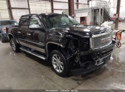 2011 GMC SIERRA 1500 DENALI Black  Flexible Fuel 1GT22XEG0FZ549624 photo #1