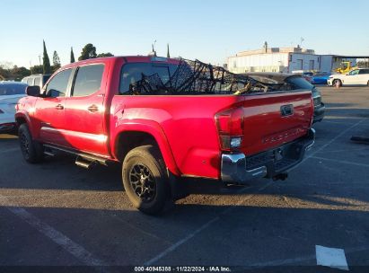 2022 TOYOTA TACOMA SR5 V6 Red  Gasoline 3TMAZ5CN2NM174879 photo #4