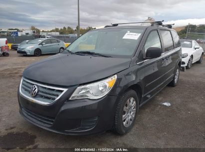 2012 VOLKSWAGEN ROUTAN S Gray  flexible fuel 2C4RVAAG5CR390453 photo #3