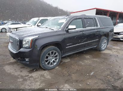 2016 GMC YUKON XL DENALI Gray  Gasoline 1GKS2HKJ6GR287801 photo #3