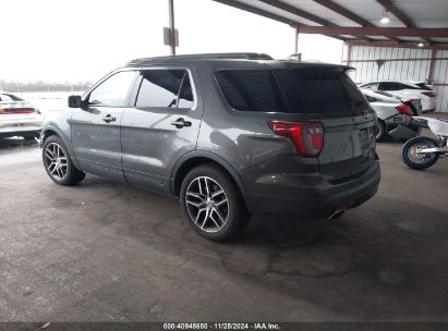 2017 FORD EXPLORER SPORT Gray  Gasoline 1FM5K8GT0HGD90711 photo #4