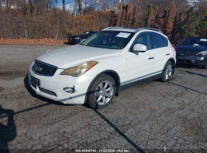 2010 INFINITI EX35 JOURNEY White  Gasoline JN1AJ0HR7AM754241 photo #3