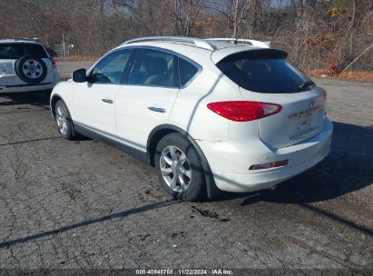 2010 INFINITI EX35 JOURNEY White  Gasoline JN1AJ0HR7AM754241 photo #4