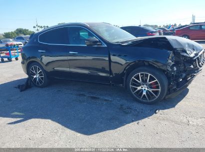 2017 MASERATI LEVANTE Black  Gasoline ZN661XULXHX250674 photo #1