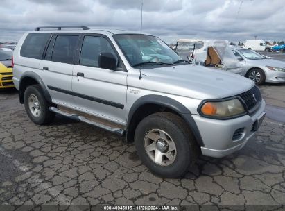 2002 MITSUBISHI MONTERO SPORT ES/LS Silver  Gasoline JA4MT21H12J051295 photo #1