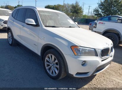 2013 BMW X3 XDRIVE28I White  Gasoline 5UXWX9C56D0A13943 photo #1