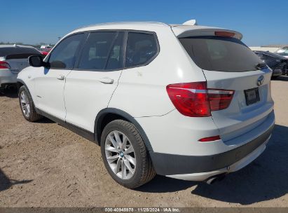 2013 BMW X3 XDRIVE28I White  Gasoline 5UXWX9C56D0A13943 photo #4