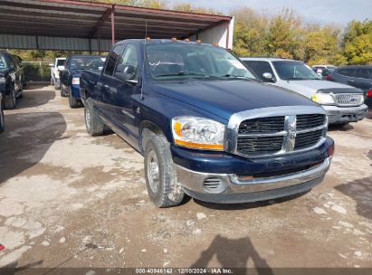 2006 DODGE RAM 2500 SLT Blue  Diesel 3D7KR28C76G275805 photo #1