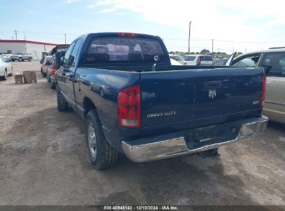 2006 DODGE RAM 2500 SLT Blue  Diesel 3D7KR28C76G275805 photo #4