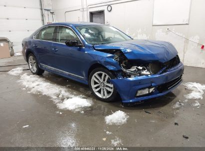 2017 VOLKSWAGEN PASSAT 1.8T SE Blue  Gasoline 1VWGT7A33HC000430 photo #1