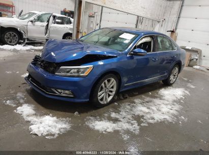 2017 VOLKSWAGEN PASSAT 1.8T SE Blue  Gasoline 1VWGT7A33HC000430 photo #3