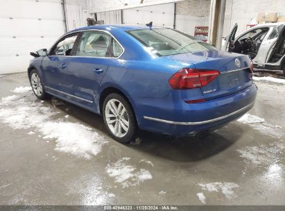 2017 VOLKSWAGEN PASSAT 1.8T SE Blue  Gasoline 1VWGT7A33HC000430 photo #4