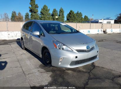 2013 TOYOTA PRIUS V THREE Silver  Hybrid JTDZN3EU6D3191773 photo #1