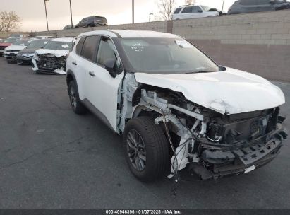 2021 NISSAN ROGUE S FWD White  Gasoline 5N1AT3AA5MC809224 photo #1