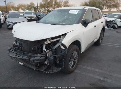 2021 NISSAN ROGUE S FWD White  Gasoline 5N1AT3AA5MC809224 photo #3