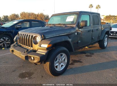 2020 JEEP GLADIATOR SPORT S 4X4 Gray  Gasoline 1C6HJTAG4LL208194 photo #3