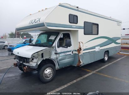 1999 FORD ECONOLINE E450 SUPER DUTY CUTWY  RV White  Gasoline 1FDXE40S1XHB00706 photo #3