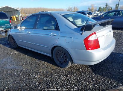 2004 KIA SPECTRA EX/LX Silver  Gasoline KNAFE121445033063 photo #4