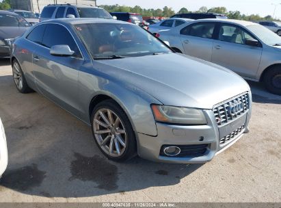 2010 AUDI A5 2.0T PREMIUM Gray  Gasoline WAULFAFR0AA010673 photo #1