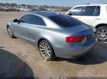 2010 AUDI A5 2.0T PREMIUM Gray  Gasoline WAULFAFR0AA010673 photo #4