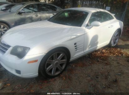 2004 CHRYSLER CROSSFIRE White  Gasoline 1C3AN69L64X010121 photo #3