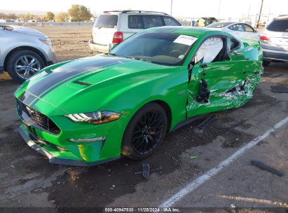 2019 FORD MUSTANG GT Green  Gasoline 1FA6P8CF4K5148345 photo #3