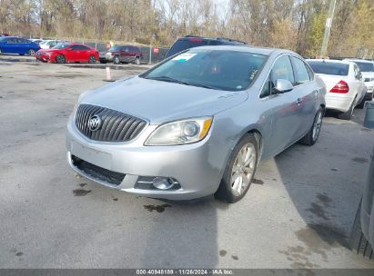 2014 BUICK VERANO LEATHER GROUP Silver  Gasoline 3GYFK66N74G277072 photo #3