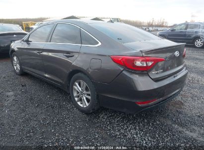 2016 HYUNDAI SONATA SE Gray  Gasoline 5NPE24AF0GH275116 photo #4