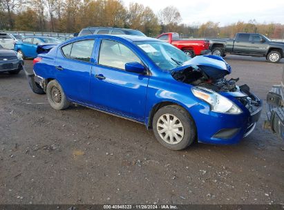 2017 NISSAN VERSA 1.6 S+ Blue  Gasoline 3N1CN7AP4HL859760 photo #1