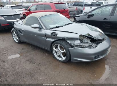 2003 PORSCHE BOXSTER Gray  Gasoline WP0CA29853U621312 photo #1