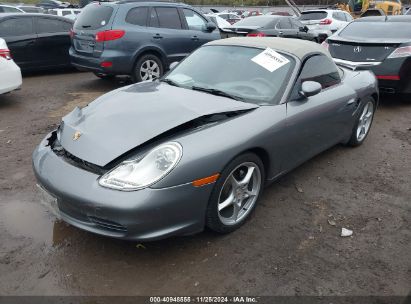 2003 PORSCHE BOXSTER Gray  Gasoline WP0CA29853U621312 photo #3