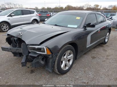 2014 DODGE CHARGER SE Black  Flexible Fuel 2C3CDXBG7EH245406 photo #3