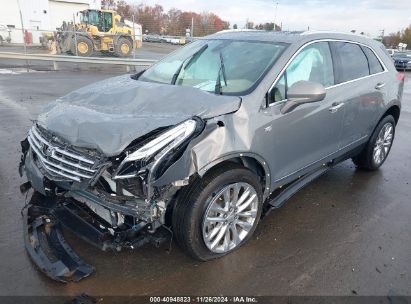 2018 CADILLAC XT5 PLATINUM Gray  Gasoline 1GYKNGRSXJZ189514 photo #3