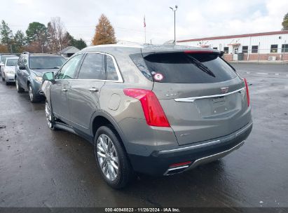 2018 CADILLAC XT5 PLATINUM Gray  Gasoline 1GYKNGRSXJZ189514 photo #4