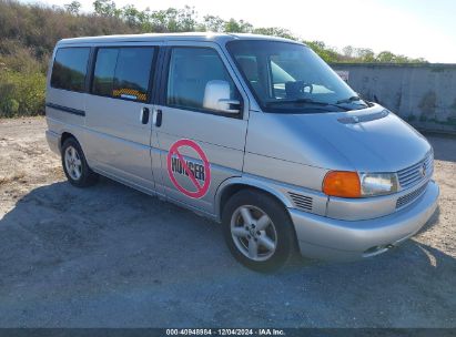 2002 VOLKSWAGEN EUROVAN GLS Silver  Gasoline WV2KB47062H023580 photo #1