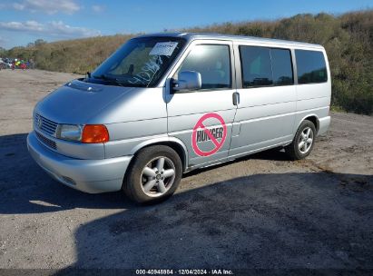 2002 VOLKSWAGEN EUROVAN GLS Silver  Gasoline WV2KB47062H023580 photo #3