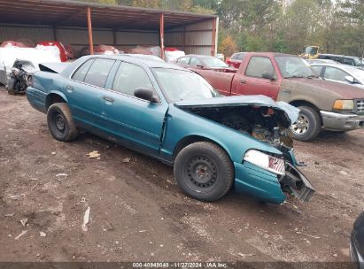 2003 FORD CROWN VICTORIA POLICE Green  Gasoline 2FAHP71W13X210757 photo #1