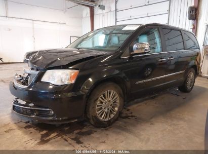 2013 CHRYSLER TOWN & COUNTRY TOURING-L Black  Flexible Fuel 2C4RC1CG3DR565254 photo #3