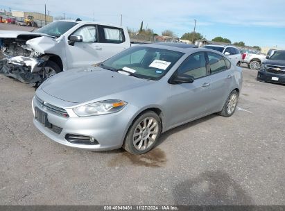 2013 DODGE DART LIMITED Silver  Gasoline 1C3CDFCAXDD182169 photo #3