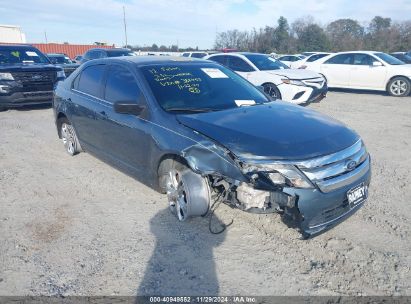 2012 FORD FUSION SE Light Blue  Gasoline 3FAHP0HA4CR388453 photo #1